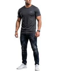 DIESEL - T Shirts Graphic Logo Print Crew Neck Summer Cotton Tee - Lyst
