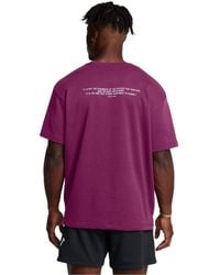 Under Armour - Terry Regular Fit Crew Neck T-Shirt - Lyst
