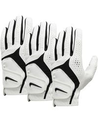 Nike - Dura Feel X Golf Gloves (Pack Of 3) - Lyst