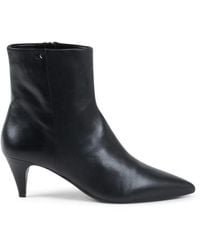 Michael Kors - Blaine Flex Leather Ankle Boot - Lyst