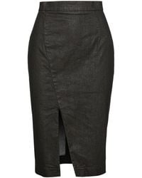 Conquista - Dark Pencil Skirt By Fashion - Lyst