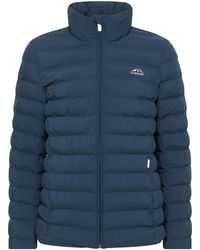 Icebound - Gewatteerd Winterjack Marine - Lyst