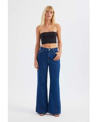 Hiccup - High-Waist Straight-Leg Jeans - Lyst