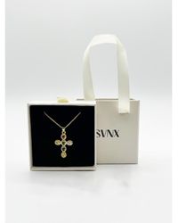 SVNX - Cross Pendant Necklace - Lyst