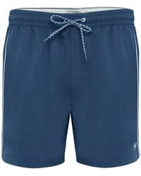 Threadbare - Solid Patterned Regular Fit Swim Shorts - Lyst