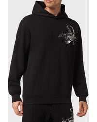 Philipp Plein - Sweatshirt Met Capuchon Scorpion - Lyst