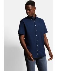 Bugatti - Herren Shirt Met Fijne Structuur - Lyst
