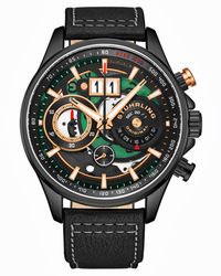 Stuhrling - Ace Aviator Chronograph & Tachymeter Quartz 45Mm - Lyst