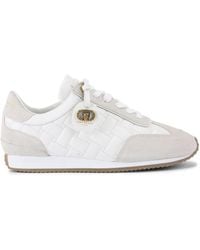 Kurt Geiger - Leather Chelsea Tag Runner Sneakers - Lyst