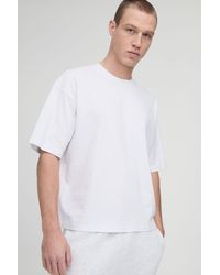 BoohooMAN - Basic Oversized Boxy Crew Neck T-Shirt - Lyst