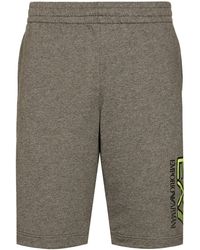 EA7 - Bermuda Shorts Cotton - Lyst