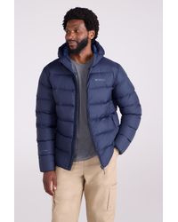 Mountain Warehouse - 'Stratus' Extreme Down Jacket Water Resistant Hooded Puffer Winter Coat Fabric - Lyst