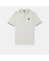 Weekend Offender - Monti Zip Polo Shirt - Lyst