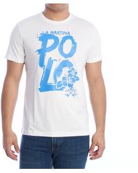 La Martina - Ymr323-Js206 Regular Fit Short Sleeve T-Shirt - Lyst