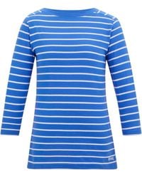 Regatta - Baylette Ii Gestreept T-Shirt (Sonisch/Wit) - Lyst