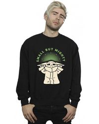 Star Wars - The Mandalorian Small But Mighty Grogu Sweatshirt - Lyst