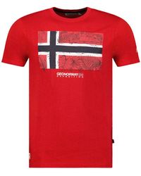 GEOGRAPHICAL NORWAY - Sw1239Hgno Short Sleeve T-Shirt - Lyst