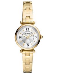 Fossil - Carlie Watch Es5203 Stainless Steel (Archived) - Lyst