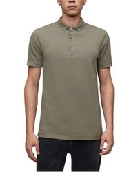 AllSaints - Reform Polo Shirt Summer Casual T Shirts - Lyst