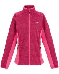 Regatta - Ladies Highton Iv Full Zip Fleece Jacket (Flamingo) - Lyst