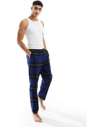 Jack & Jones - Brushed Check Bottoms - Lyst