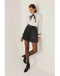 Hiccup - High Waist A-Line Mini Skirt - Lyst