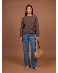 Urban Bliss - Wool Blend Trim Jumper - Lyst