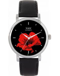 Toff London - Tlws-32840 Ladies Poppy Flower Watch - Lyst