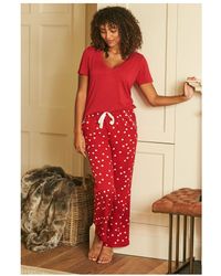 Sosandar - Spot Print Pyjama Bottoms - Lyst