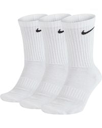 Nike - Everyday Cushion Crew Training Socks (3 Pairs) - Lyst