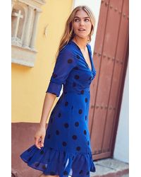 Sosandar - Spot Fit & Flare Dress - Lyst
