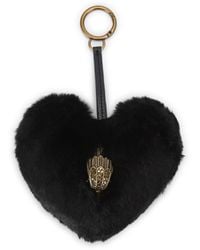 Kurt Geiger - Heart F Fur Charm - Lyst