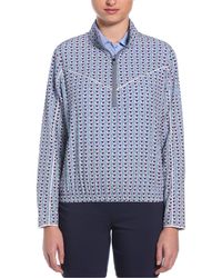 Callaway Apparel - Tech Top Zip Neck Long Sleeve Athletic - Lyst