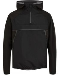 Belstaff - Airside Half-zip Pullover Black Jacket - Lyst