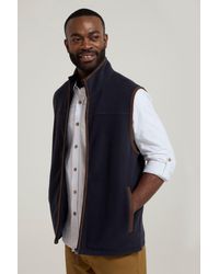 Mountain Warehouse - 'Rove' Fleece Gilet With Pockets Breathable Cosy Body Warmer - Lyst