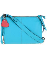 Ashwood Leather - 'Squisita' Two Sections Real Shoulder Bag - Lyst