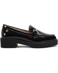 Carvela Kurt Geiger - Leather Snap Chunky Loafers - Lyst