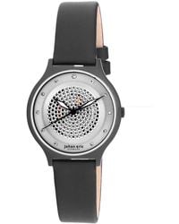 Johan Eric - Orstead, Sunray Dial Watch, Up Dots And Swarovski Indexes, Pvd Stainless Steel Case And Buckle, Satin Band - Lyst