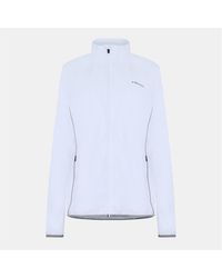 Head - Club Solid Patterned Full Zipper Track Jacket With Logo - Lyst