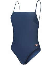 Speedo - Adjustable Strap One Piece Swimsuit - Lyst