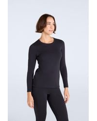 Mountain Warehouse - 'Blaze' Thermal Top Warm Cosy Base Layer Long Sleeve Tee Cotton - Lyst