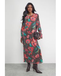 Warehouse - Sequin Column Midi Dress - Lyst