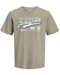 Jack & Jones - T-Shirt Printed Logo Short Sleeve - Lyst
