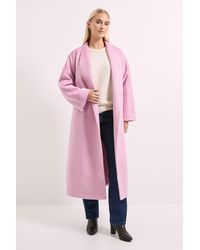 Wallis - Principles By Wrap Belted Coat - Lyst