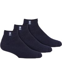 Heat Holders - 3 Pack Thermal Winter Soft Trainer Socks - Lyst