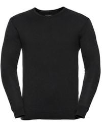 Russell - Collection Cotton Acrylic V Neck Sweatshirt - Lyst