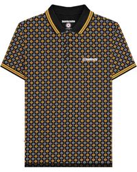 Lambretta - Ss25 Geometric Polo Shirt Cotton - Lyst