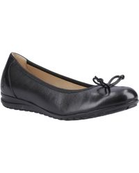 Hush Puppies - Lucille Leather Flats - Lyst