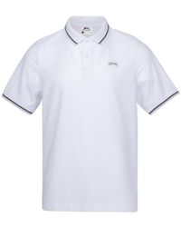 Slazenger 1881 - Tipped Polo Shirt Short Sleeve Top - Lyst