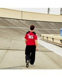 PUMA - Scuderia Ferrari 2023 Team Replica Charles Leclerc T-shirt Cotton - Lyst